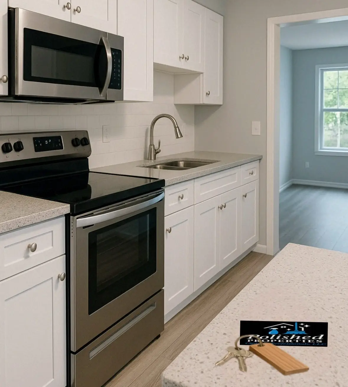 Move-Out Yuba City cleaning services by Polished Properties Cleaning Professionals, LLC